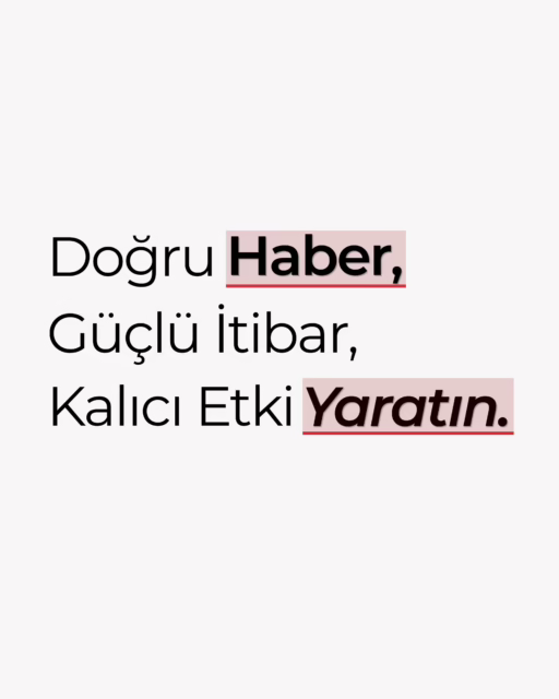 📢 Doğru Haber, Güçlü İtibar, Kalıcı Etki Yaratın.

Markanızın hikâyesini doğru mecralarda, doğru zamanda duyurmak başarının en önemli adımlarından biridir. 🚀

📰 Ulusal ve yerel basında görünürlük
🎯 Stratejik medya planlaması
📣 Etkili basın bülteni dağıtımı
🤝 Güçlü medya ilişkileri
📈 Marka bilinirliği ve itibar yönetimi

PR Haber Ajansı olarak markanızı yalnızca haberle buluşturmuyor, güvenilir bir imaj ve kalıcı bir etki oluşturmanıza da destek oluyoruz. 💼✨

📩 Markanızı daha görünür hale getirmek için bizimle iletişime geçin.

#PR #Halklaİlişkiler #Medyaİletişimi #BasınBülteni #Kurumsalİletişim